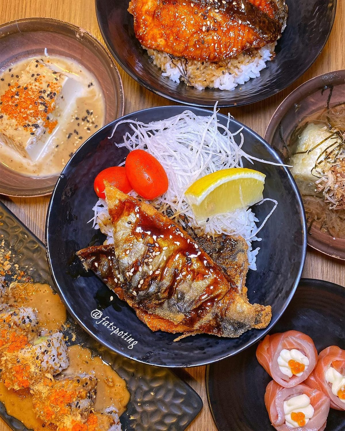 Yuba Hut — Aburi Maki and Japanese Rice Bowls