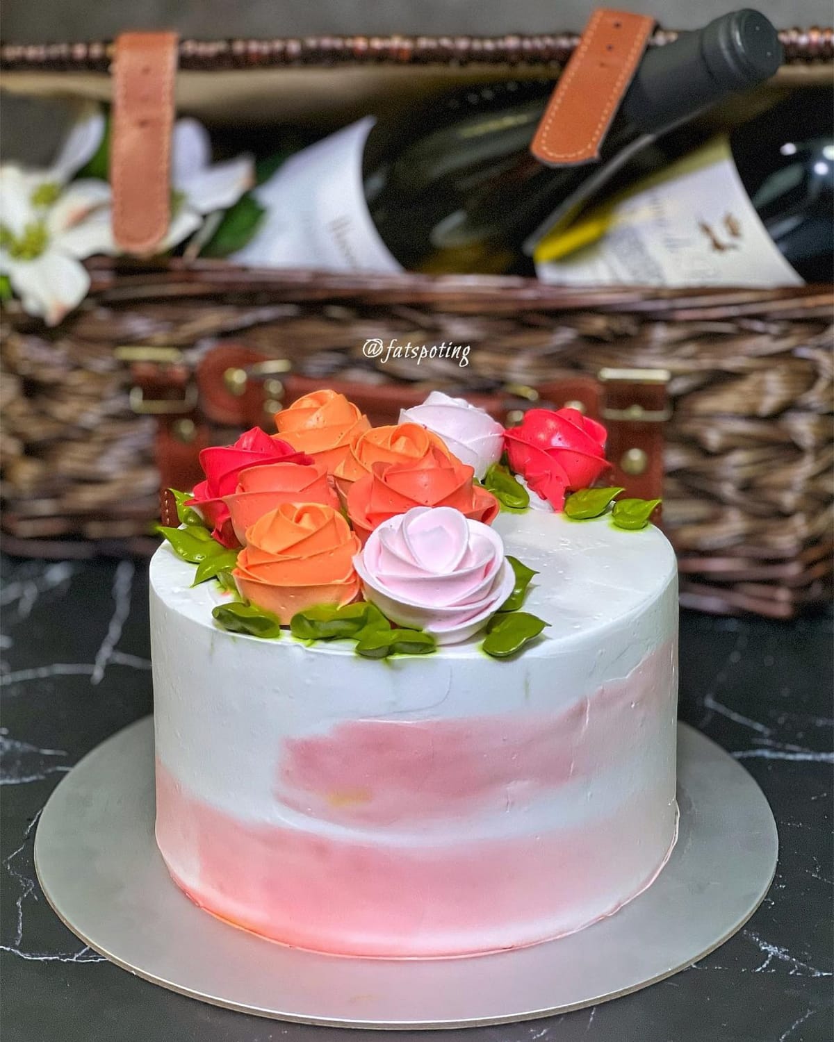 Take A Bake Singapore — Rainbow Cake for Mother's Day 2022
