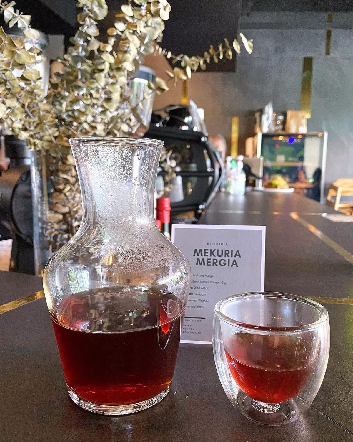 Elixir Coffee and Wine — Ethiopia Mekuria Mergia Brew