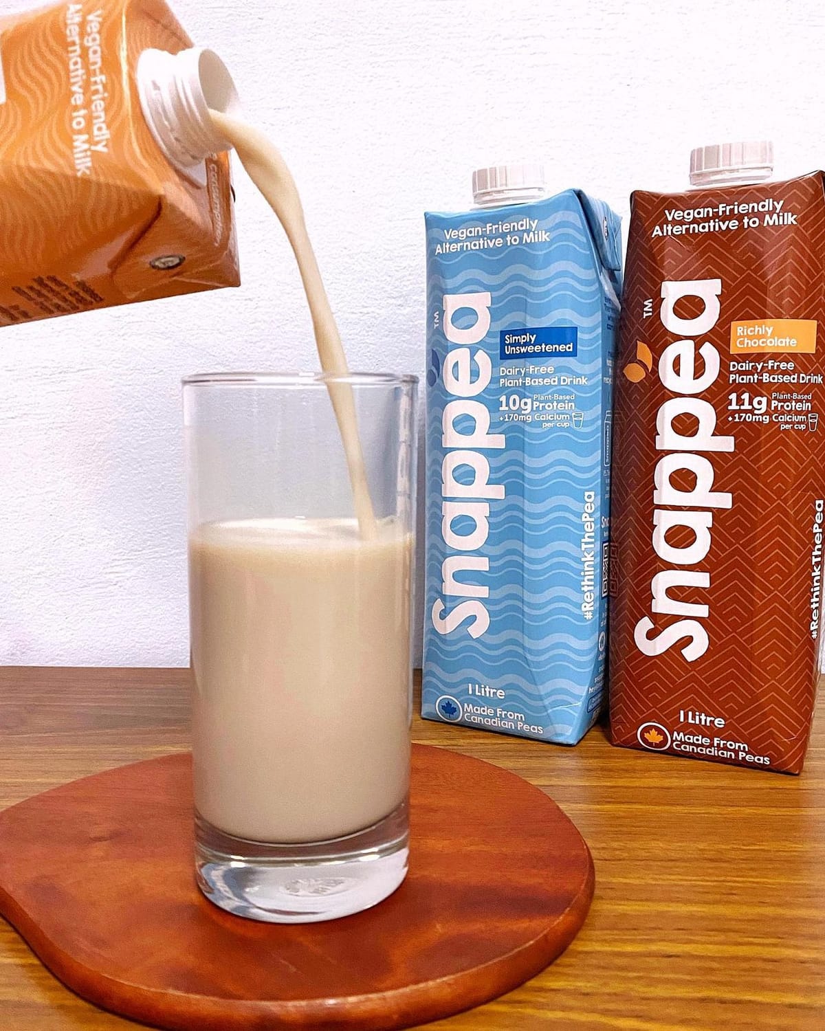 Snappea — Plant-Based Pea Milk Promotion