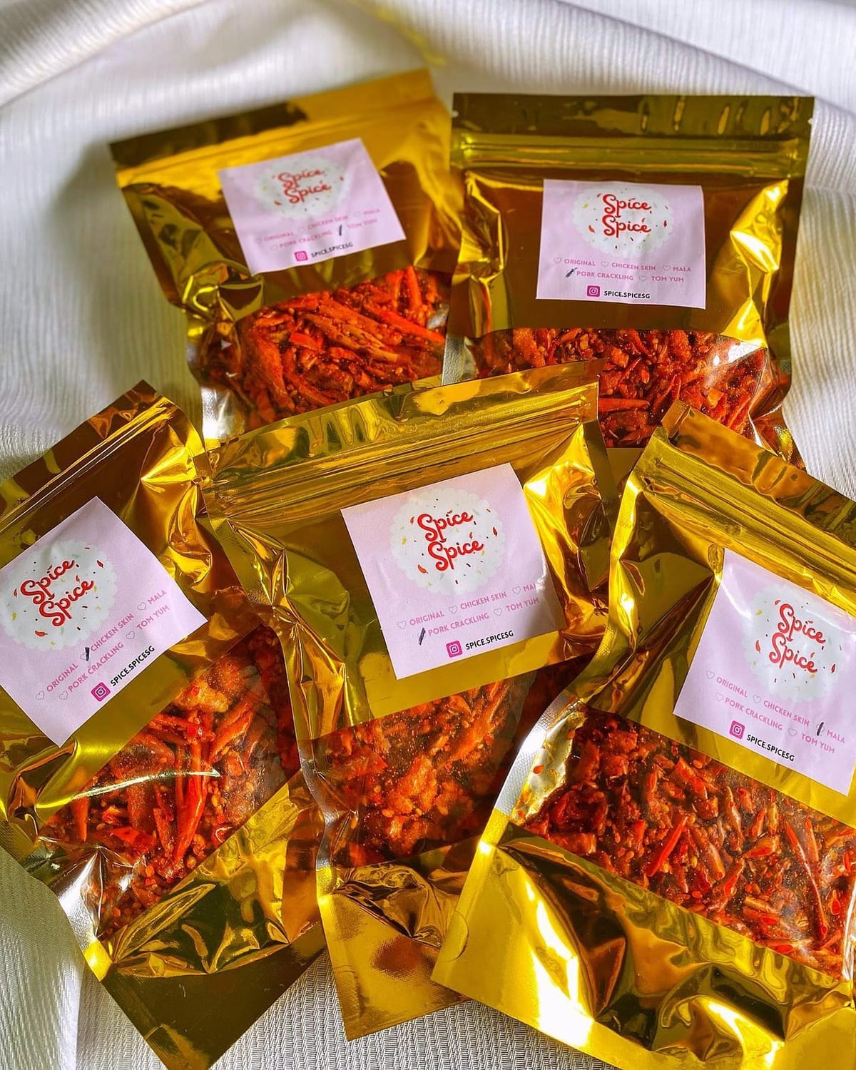 Thai Fried Chilli Snacks — Spicy Crunch Mix