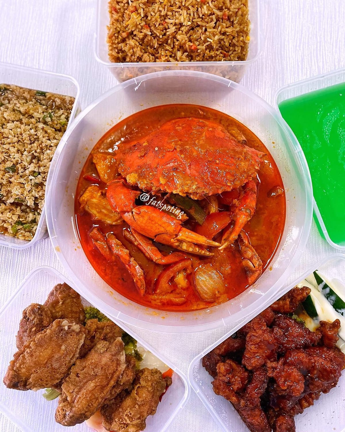 Tze Char King — Signature Assam Crab Delivery