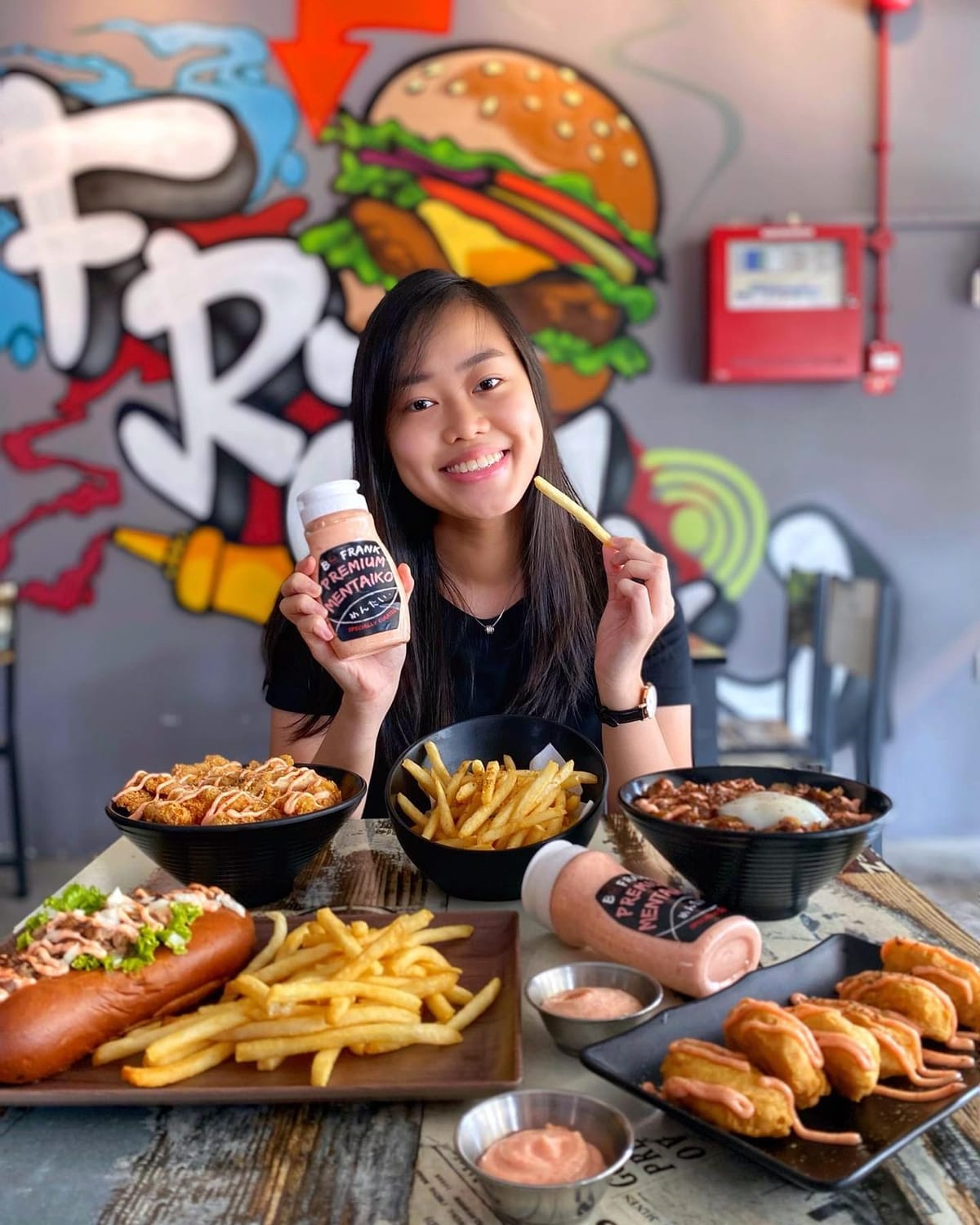 Be Frank Hotdogs & Burgers — Mentaiko Everything Menu