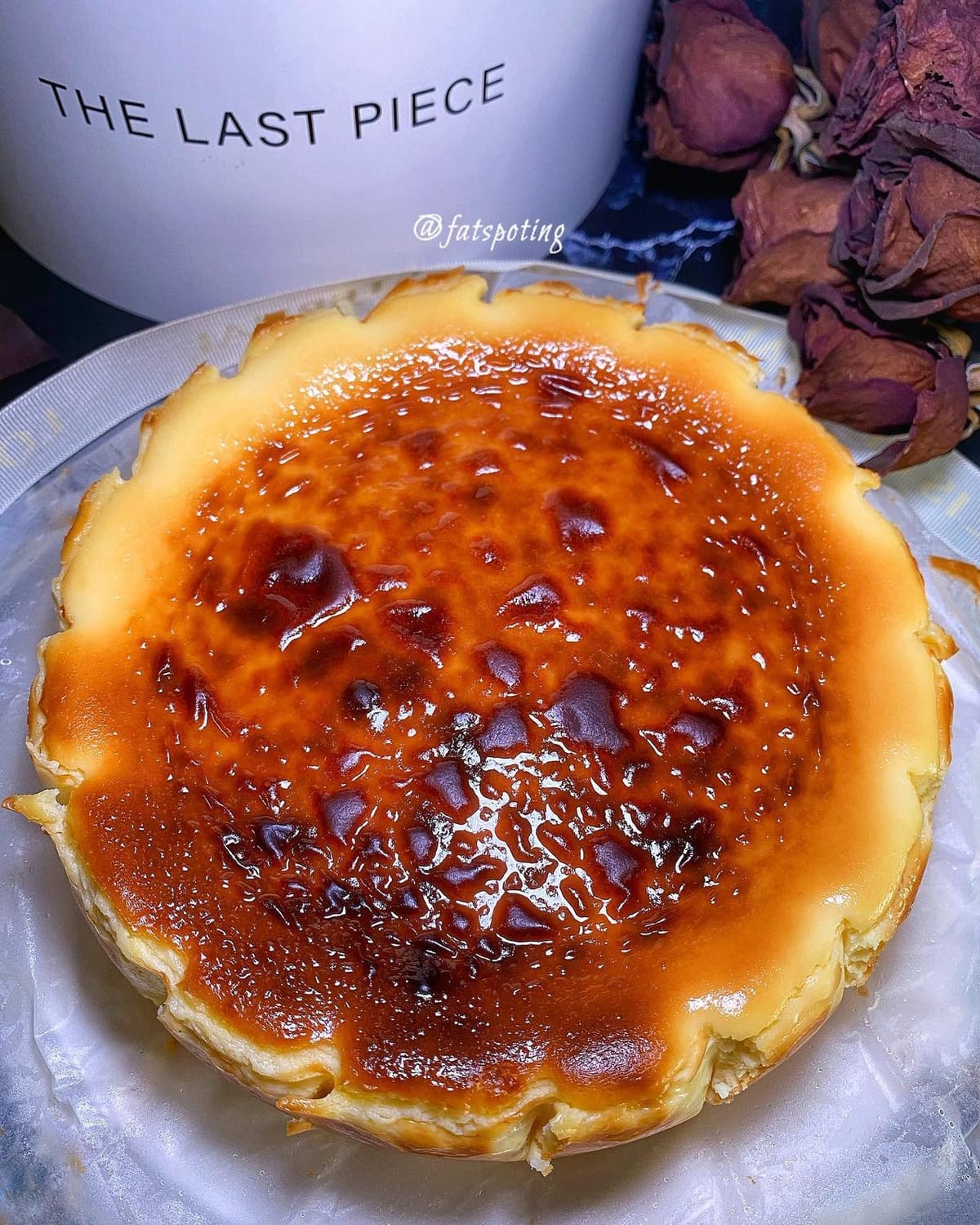 The Last Piece Cake — Japanese-Style Basque Burnt Cheesecake