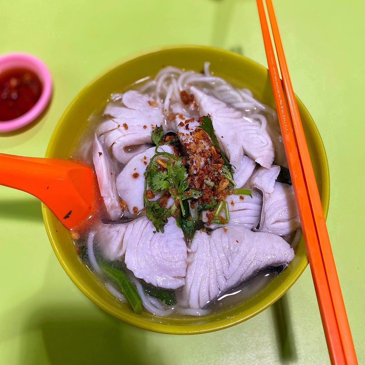 Sliced Fish Bee Hoon Soup 🐟