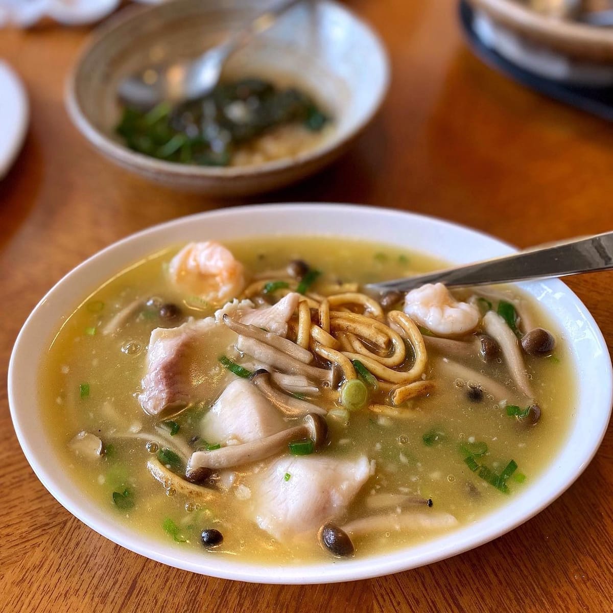 Stewed Fish Noodles with Seafood 🥢
