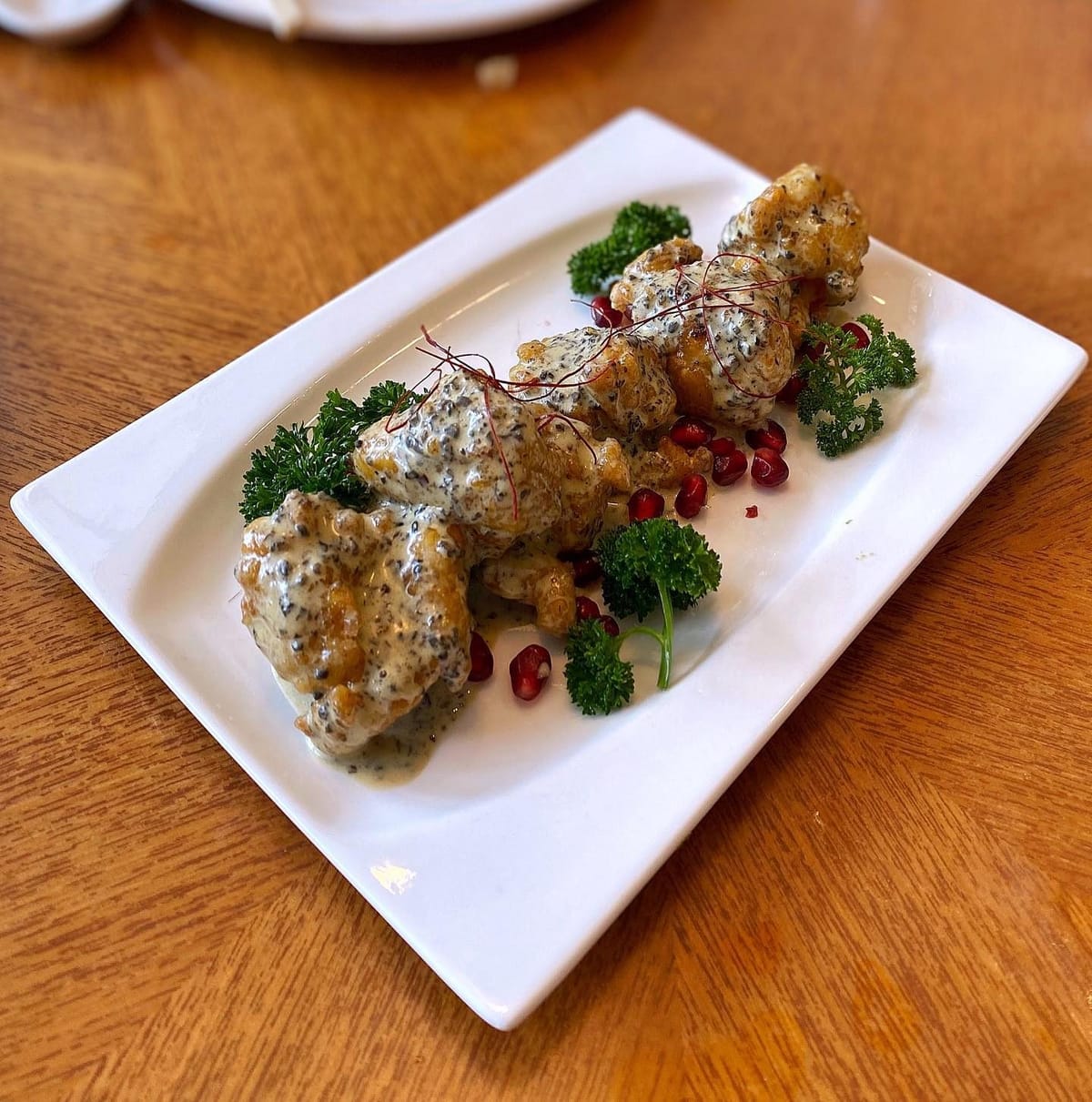 Dynamite Fried Prawns in Black Truffle Sauce 🍤