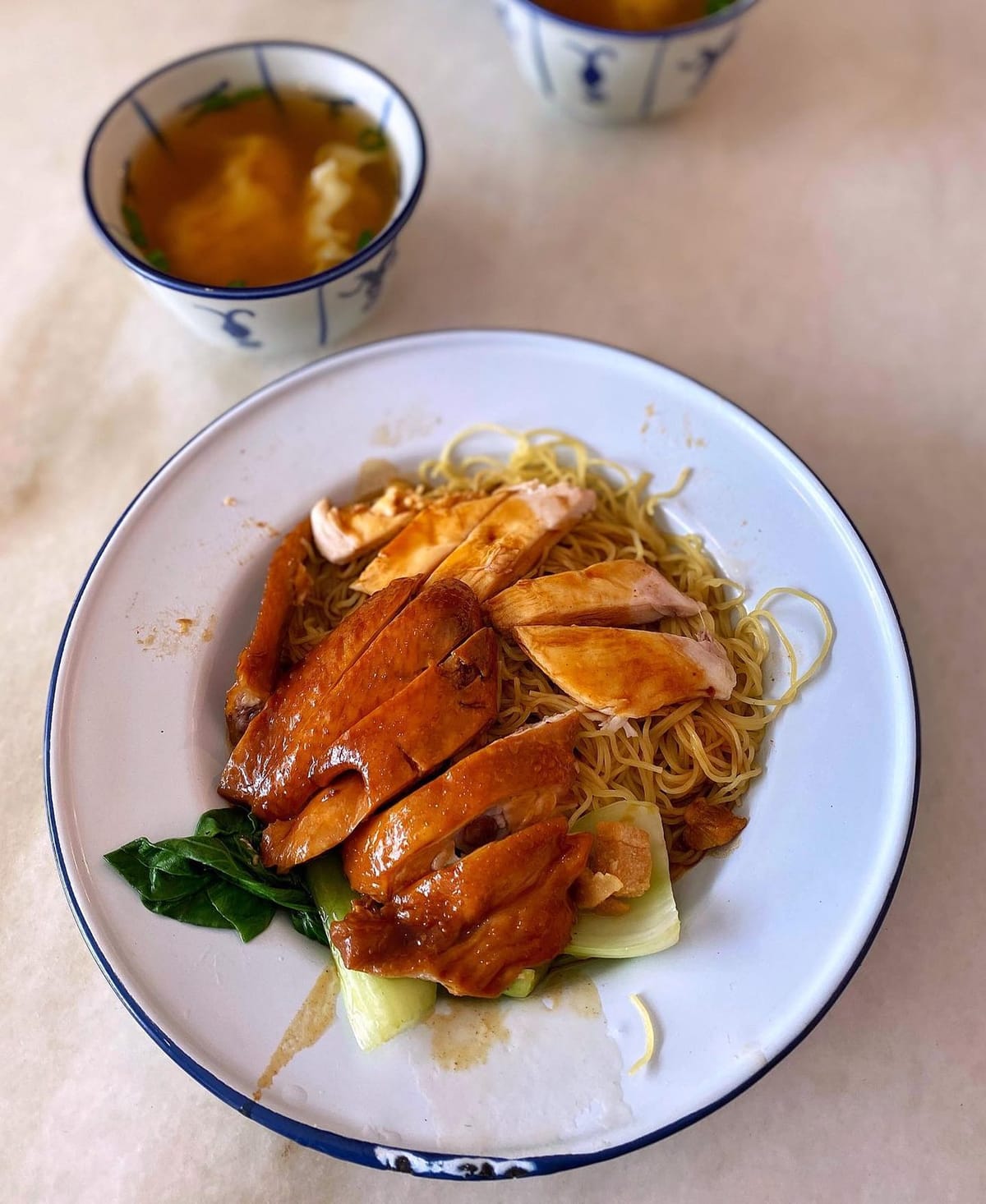 Wanton Noodles with Chicken 🥟