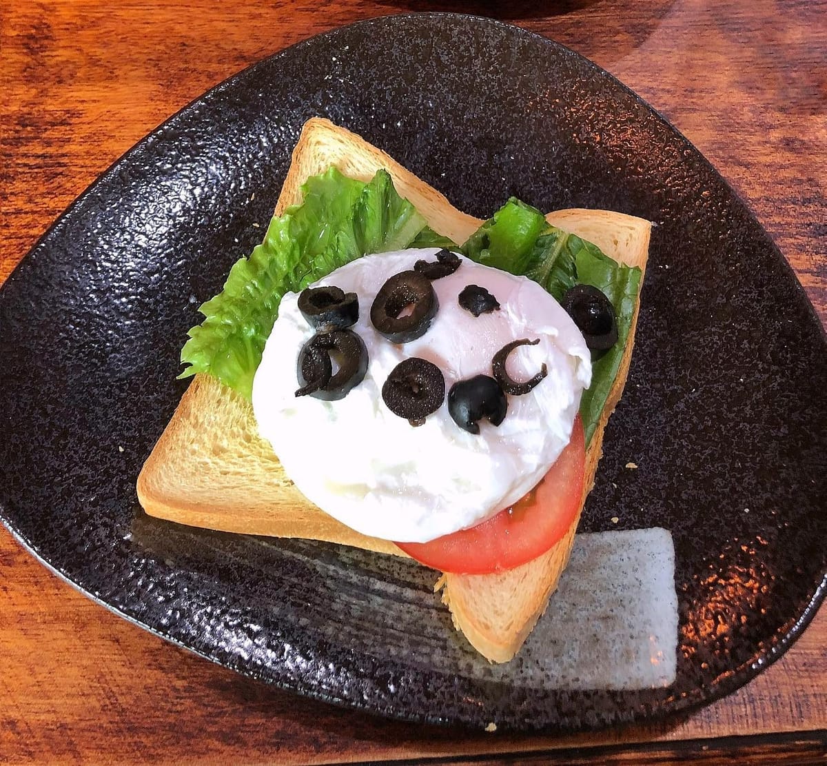Olive you, from my head, tomatoes🥰Healthy breakfast!