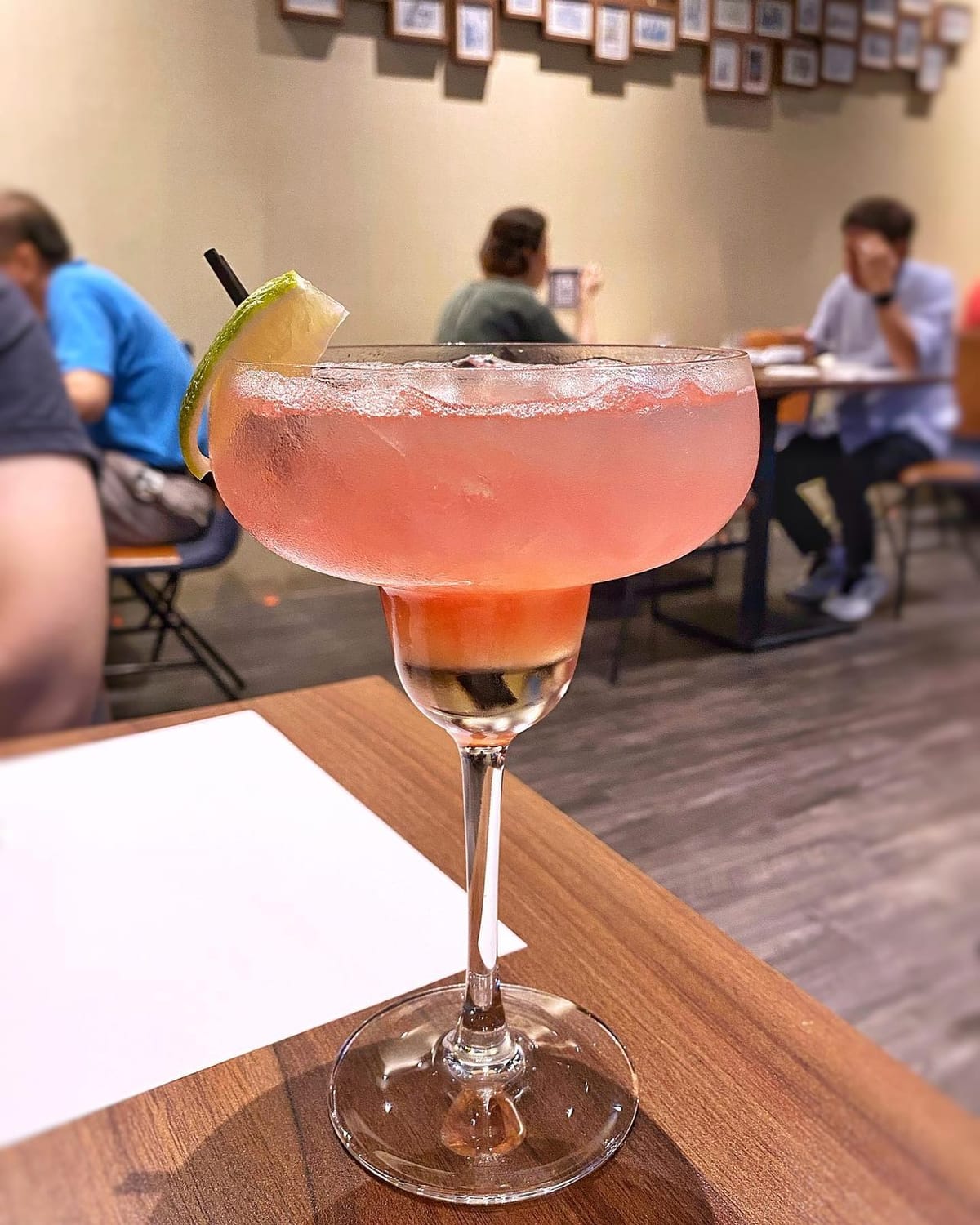Some fancy mocktails to go with our meal