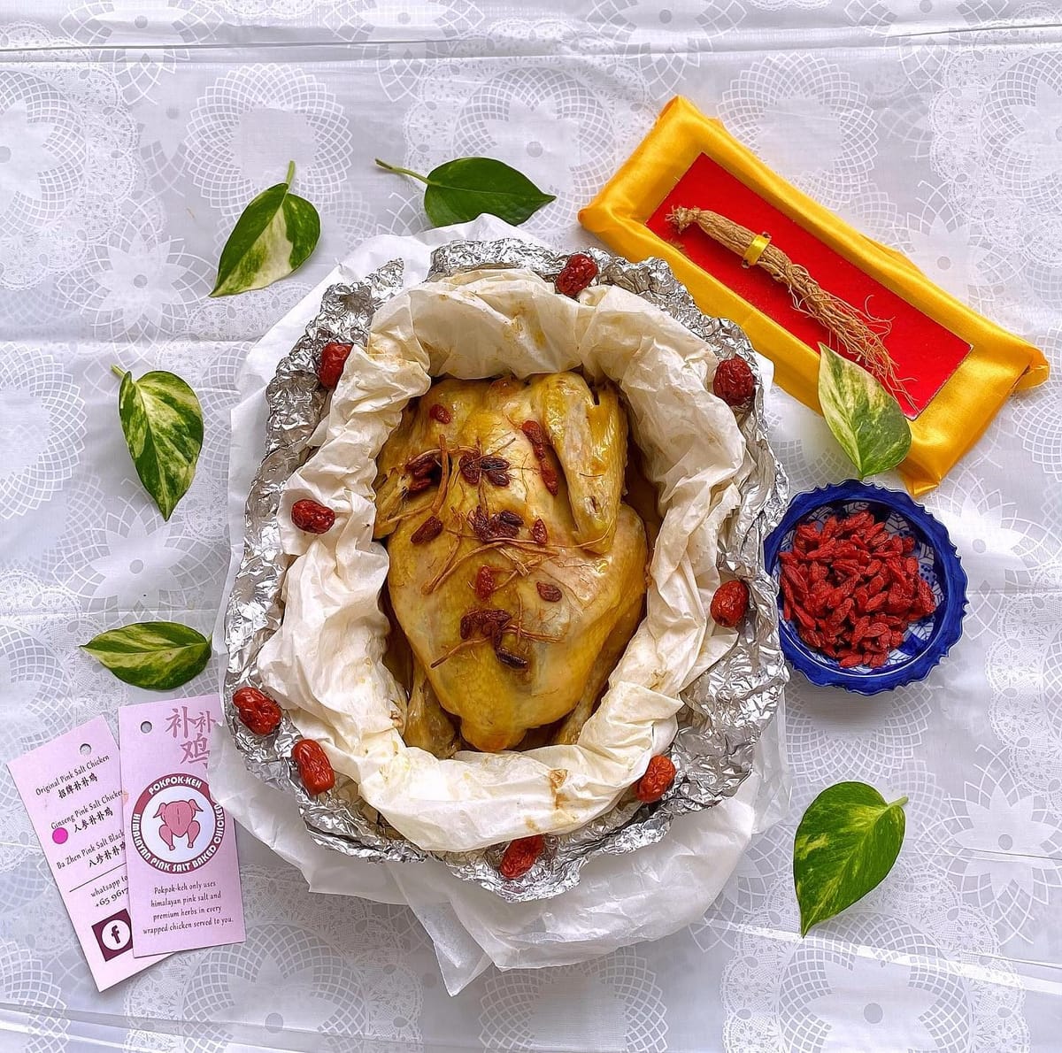 PokPok-Keh Bubuji — Himalayan Salt Baked Chicken