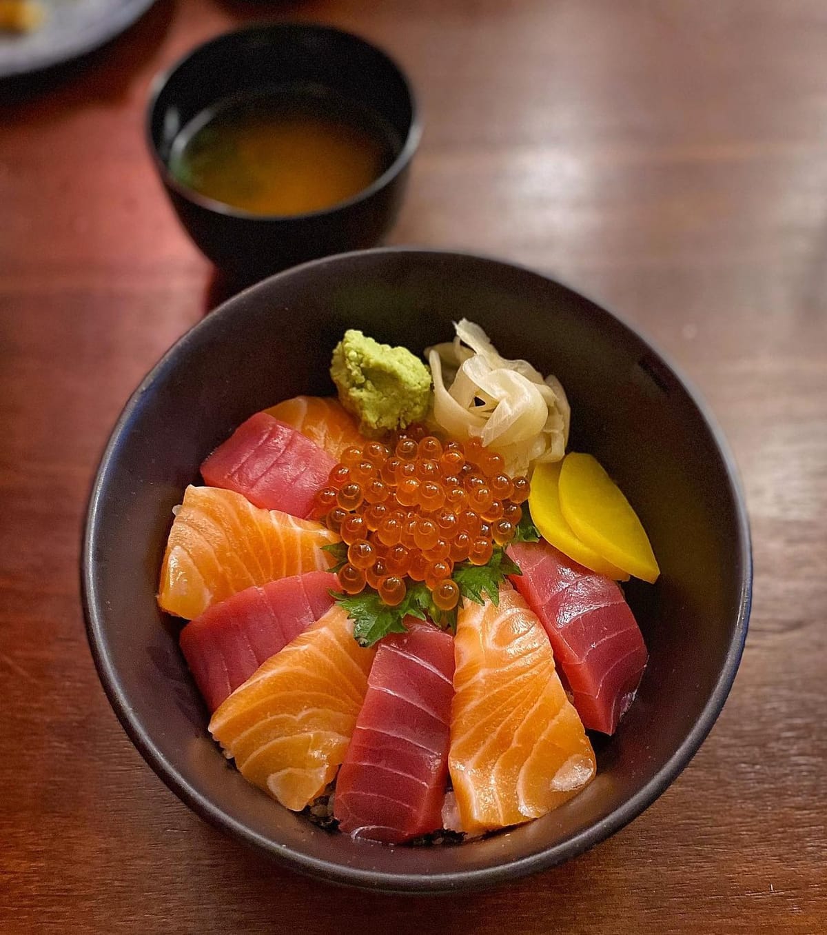 Salmon Maguro Don — Ikura-Topped Japanese Rice Bowl
