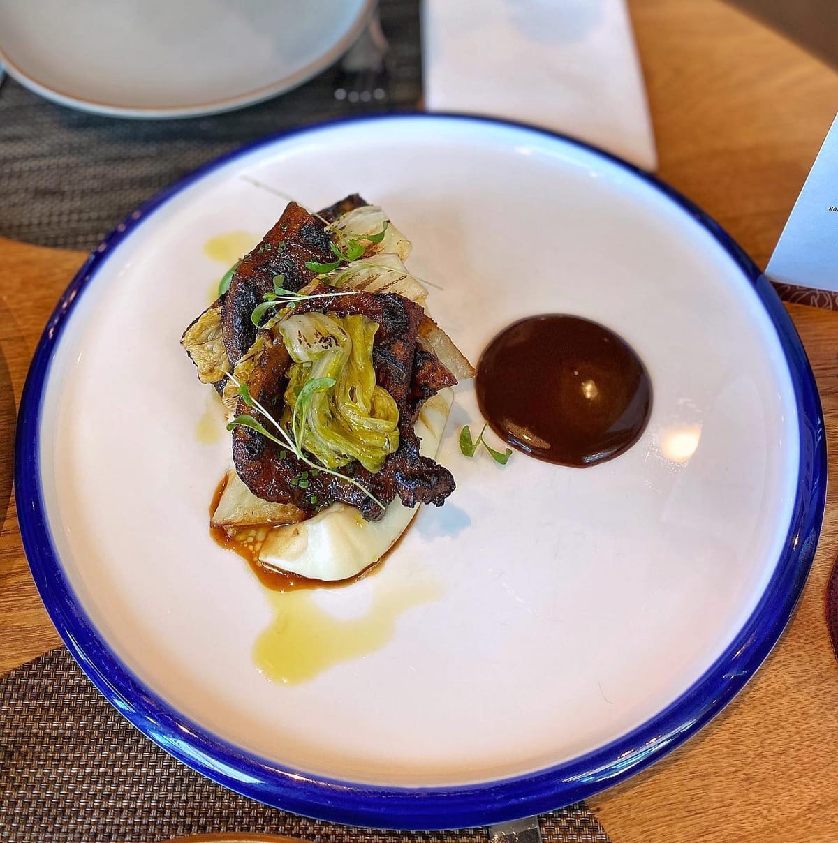 The Spot — Pork Cheeks BBQ from 3-Course Tasting Menu