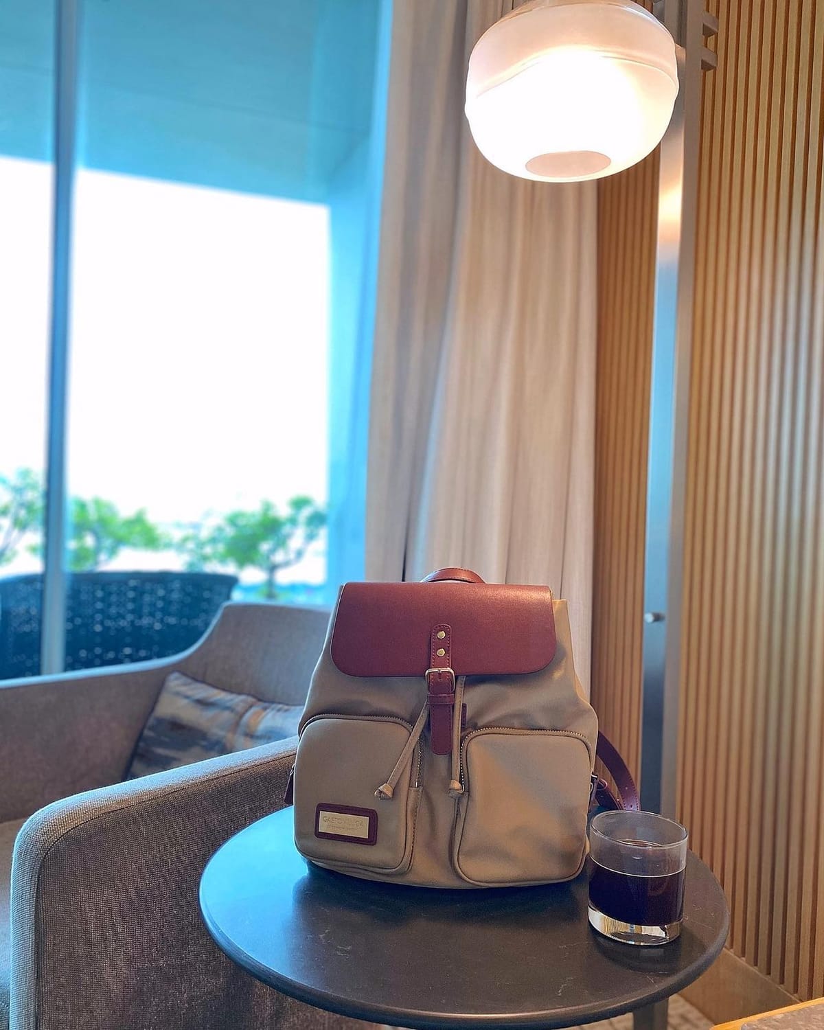 Gaston Luga — Parlan Travel Bag at Marina Bay Sands Staycation