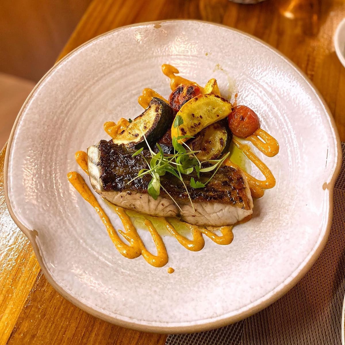 OLA Cocina del Mar — Pescado a la Brasa Set Menu