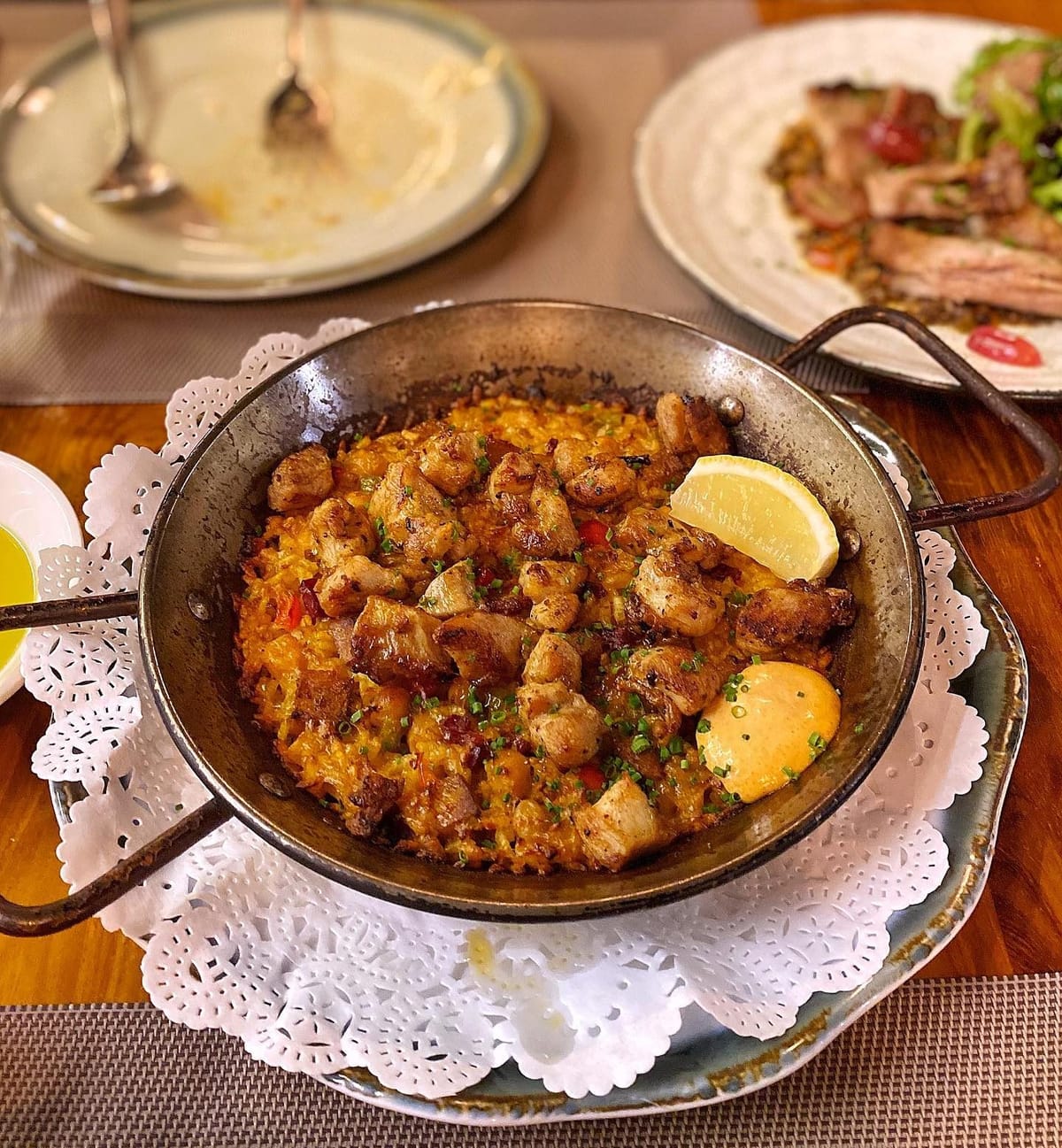 OLA Cocina del Mar — Valenciana Paella Set Menu