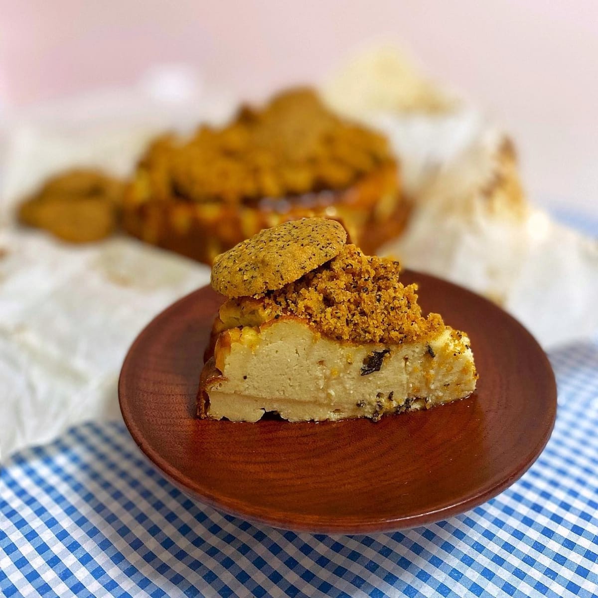 Her Secret Bakes — Cookies and Earl Grey Cheesecake