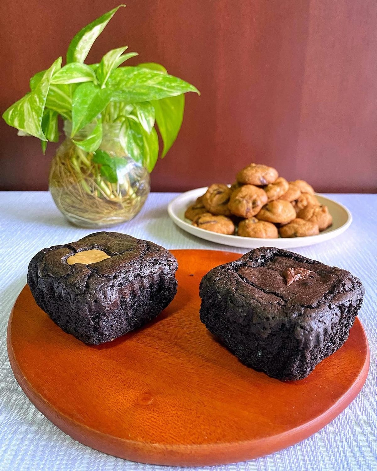 The Stubborn Baker — Brownies and Chocolate Chip Cookies
