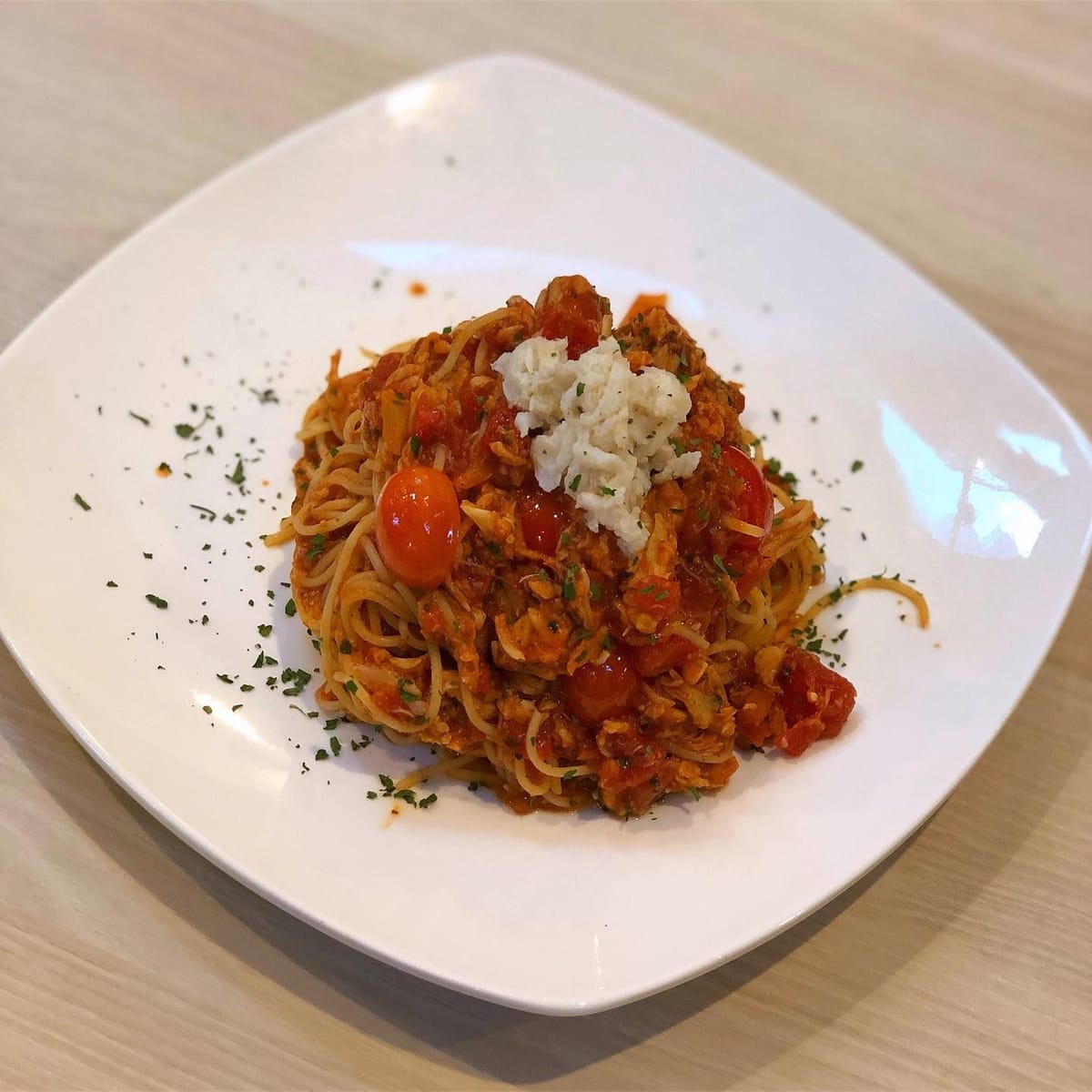 Signature Crabmeat Pasta 🦀