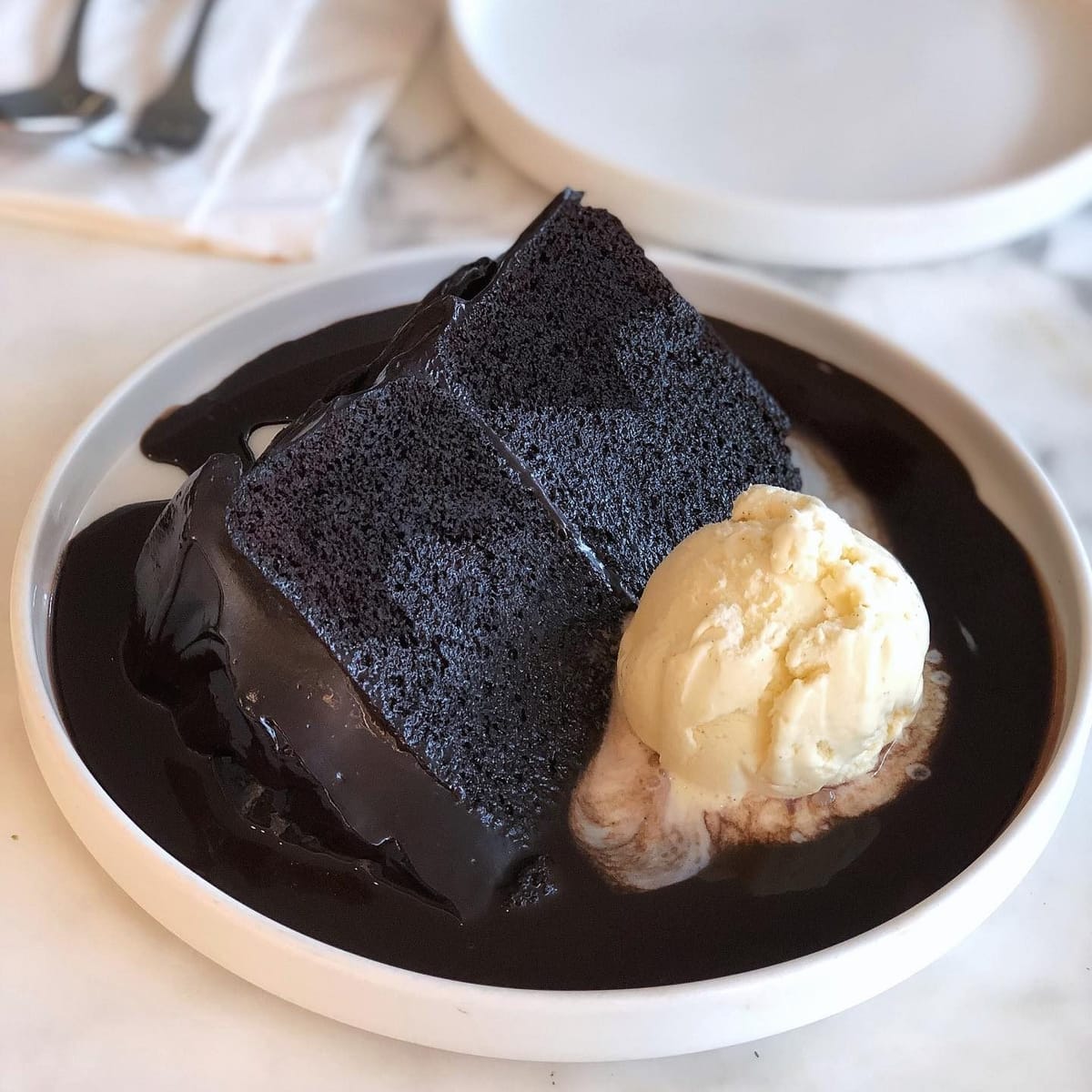 Double Chocolate Blackout Cake 🌰