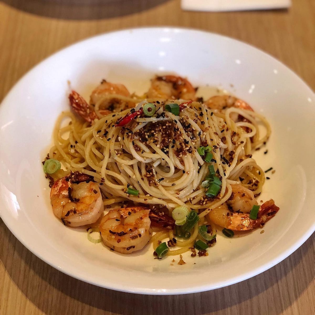Prawn Aglio Olio 🦐