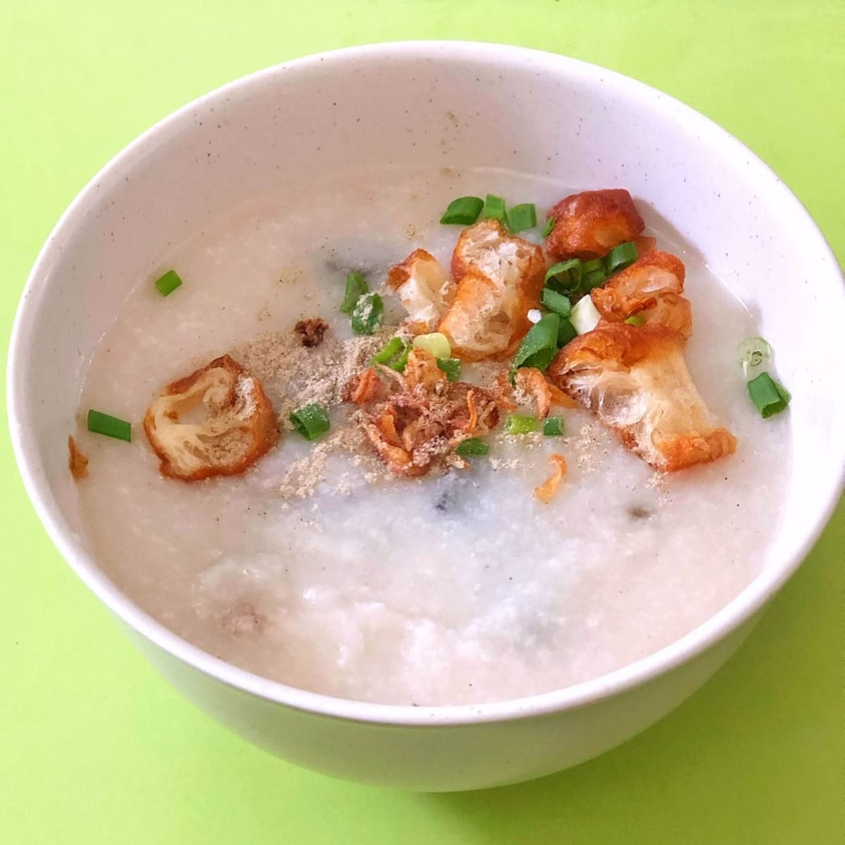 {Century Egg with Pork Porridge}