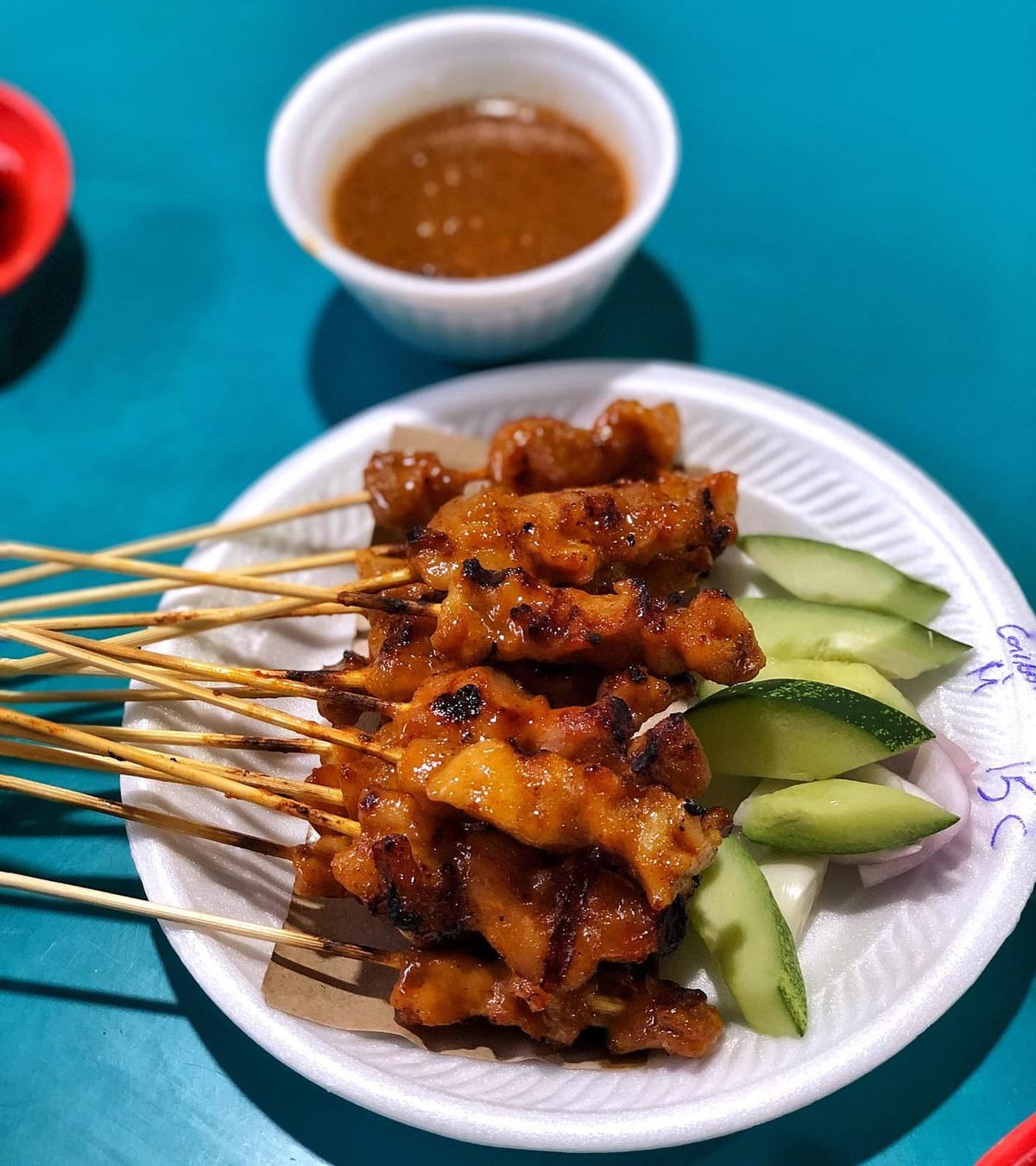 Chicken satay 🍢