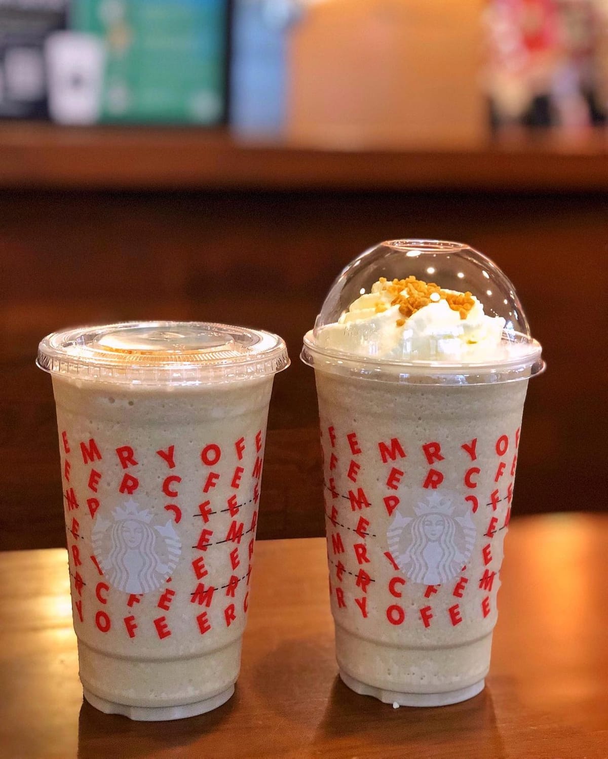 Toffee Nut Crunch Latte 🍹
