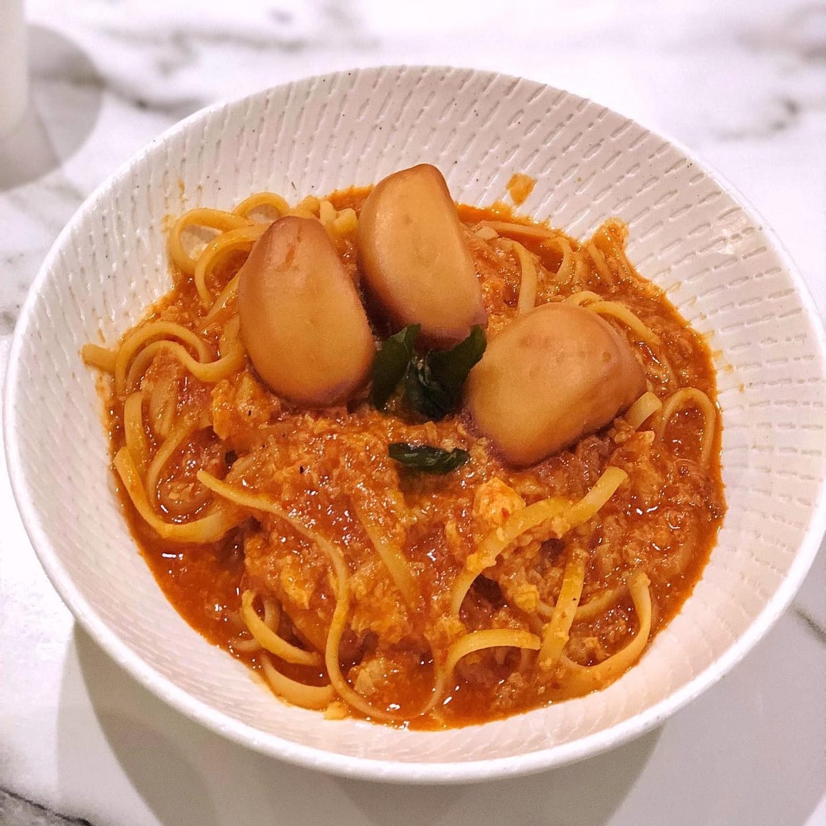 Chilli Crab Linguine 🦀