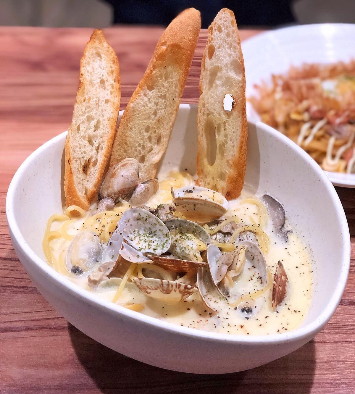 Cream Soup Vongole Bianco 🍝