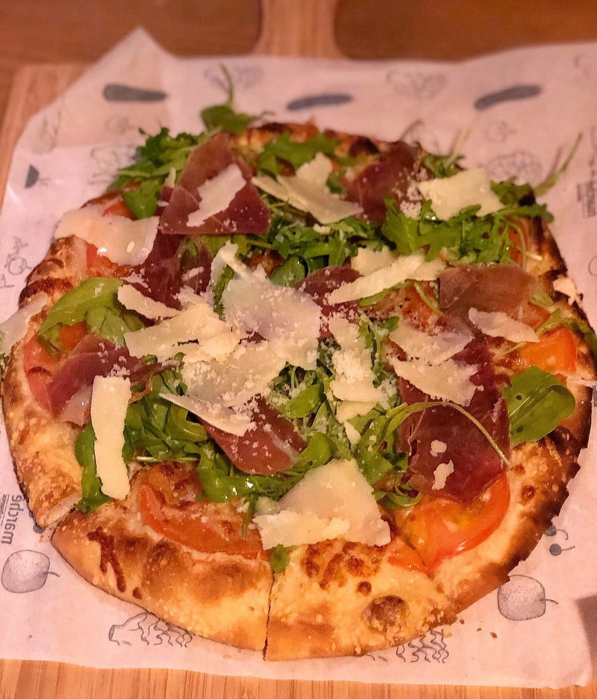 Prosciutto Pizza 🍕Garlic Chili Prawns Pizza 🦐