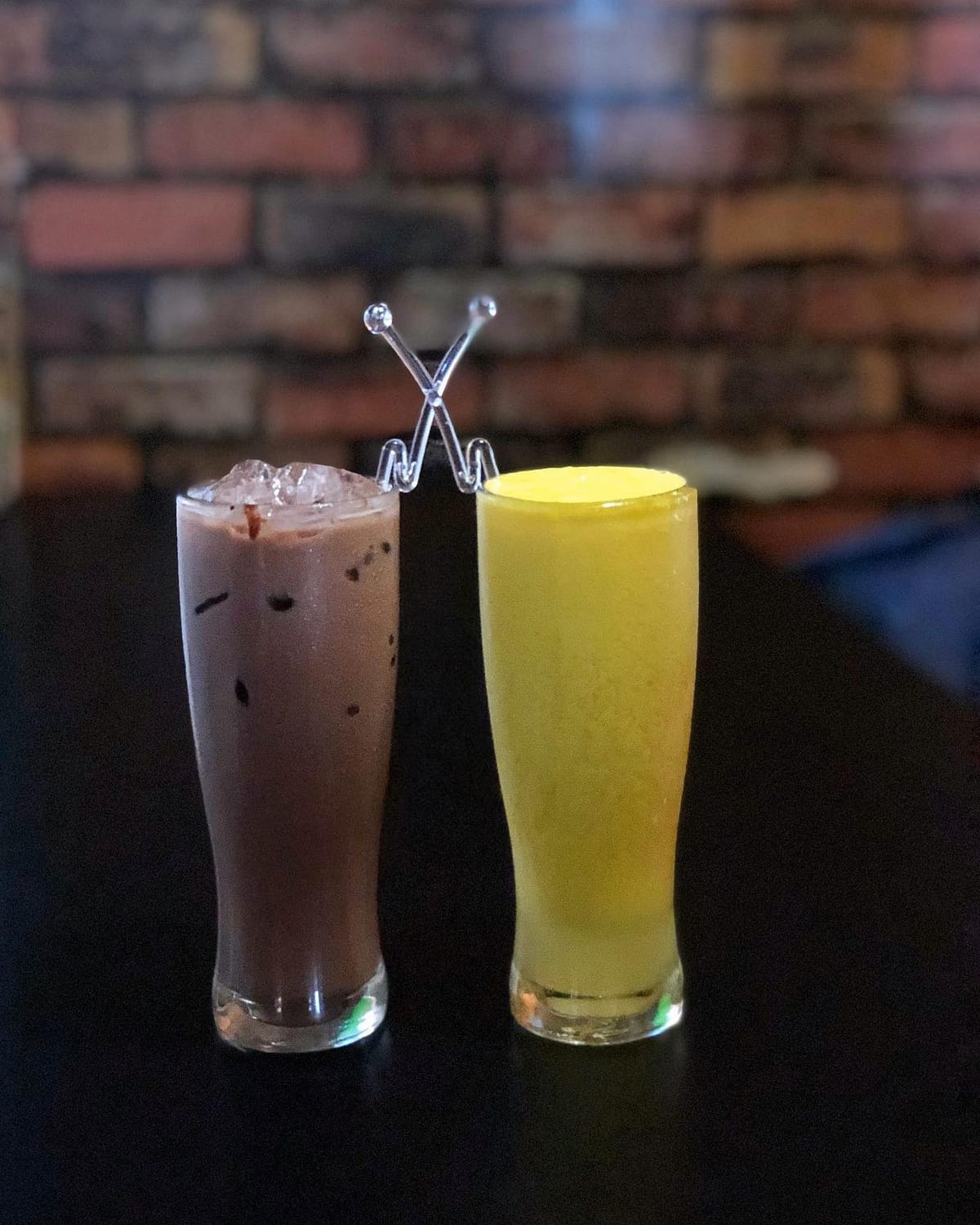 Iced Chocolate • Mango Juice