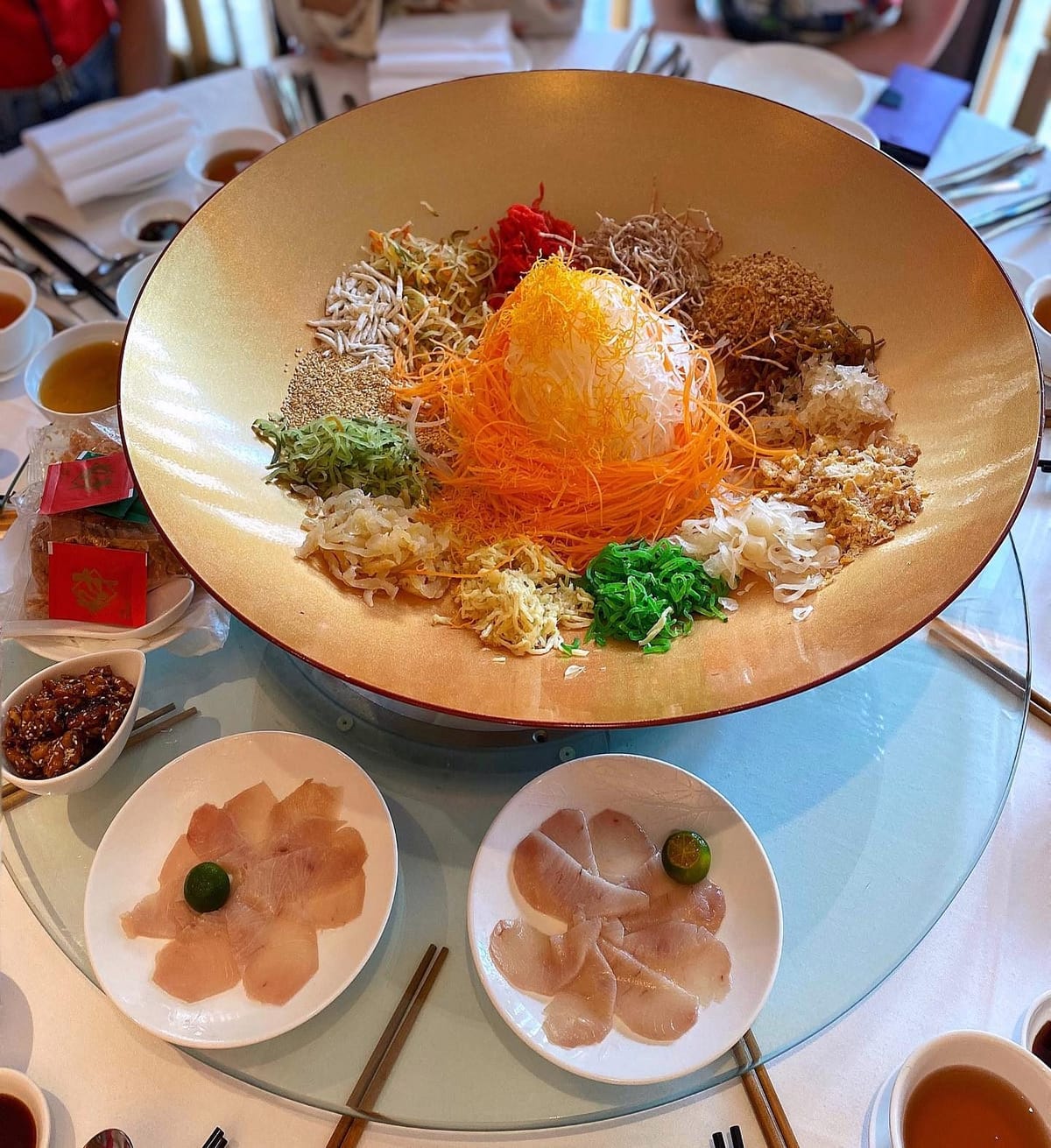Prosperity Yellowtail Fish Lo Hei 🥢