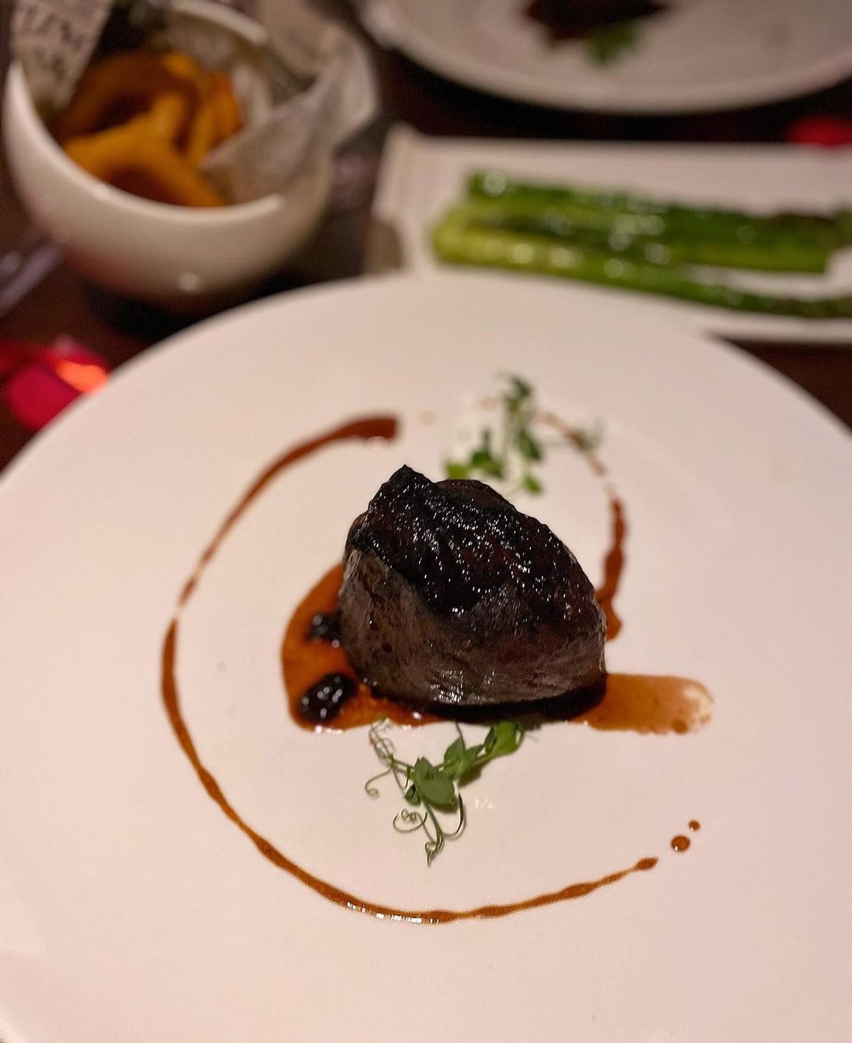 Roasted New Zealand Beef Tenderloin with Black Truffle & Wild