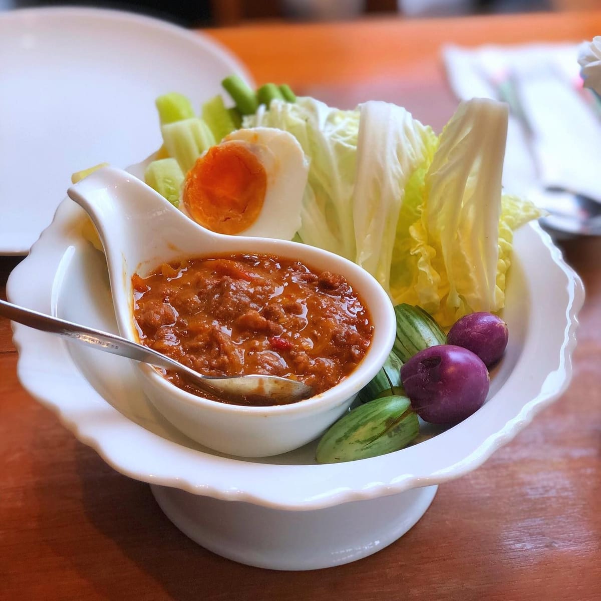 Sweet Pork With Hot Chili Dip