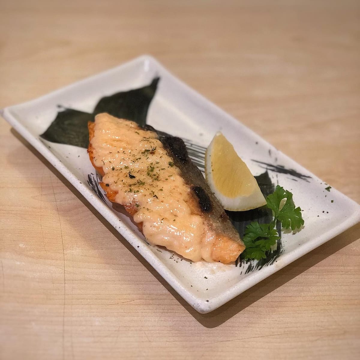 Mentaiko salmon 🐟