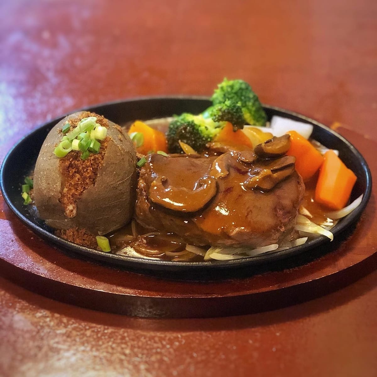 Tenderloin with Mushroom Sauce