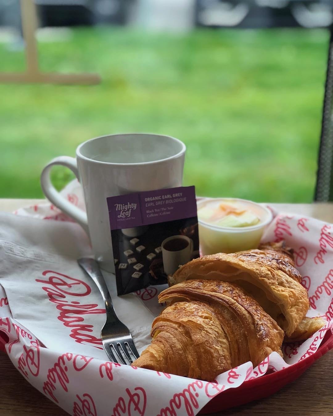 First breakfast in Quebec