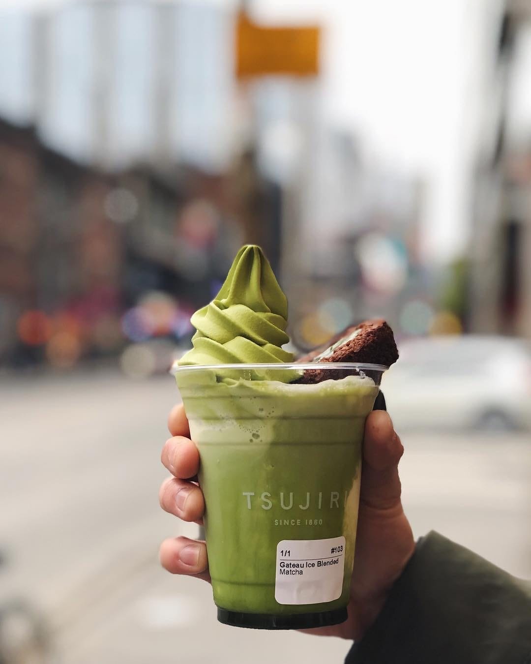 The matcha ice cream was sooo good!! The chocolate lava cake was not