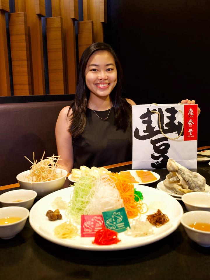 Din Tai Fung Chinese New Year Menu