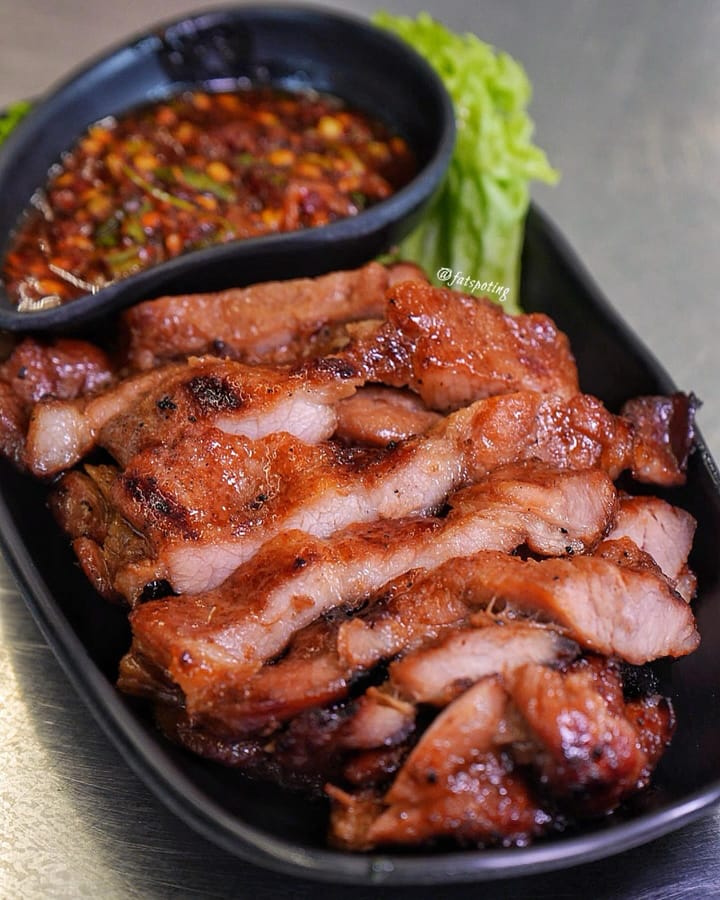 Nummun Thai Kitchen — Steamed Seabass, Pork Neck & Tom Yum