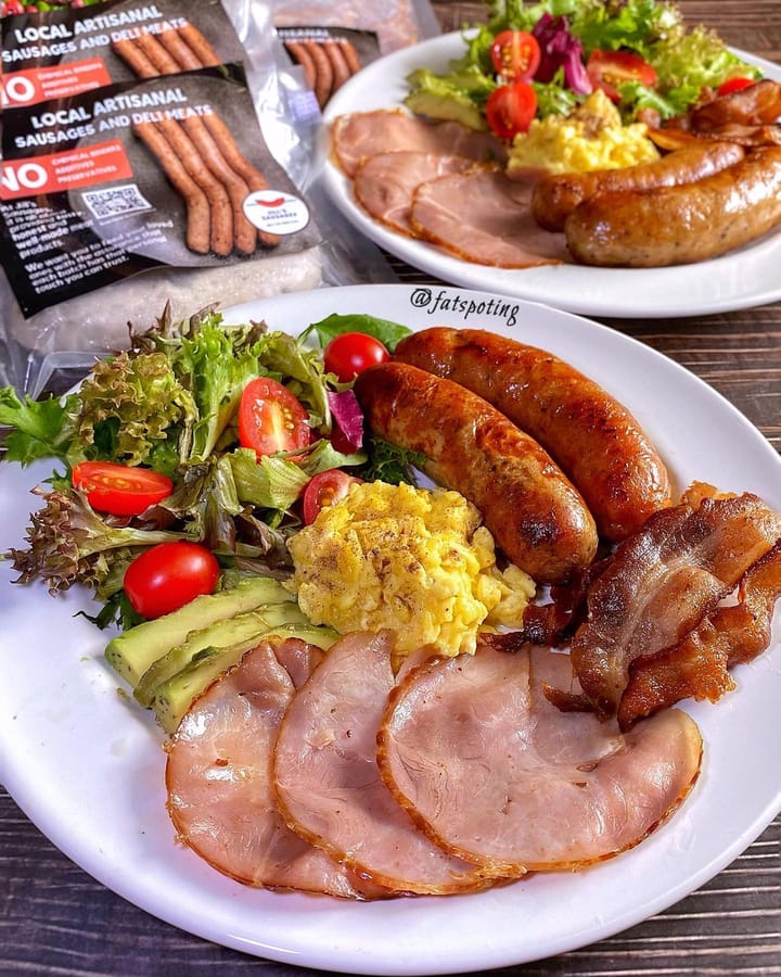 Jill’s Sausages — Valentine’s Day Breakfast in Bed 2022