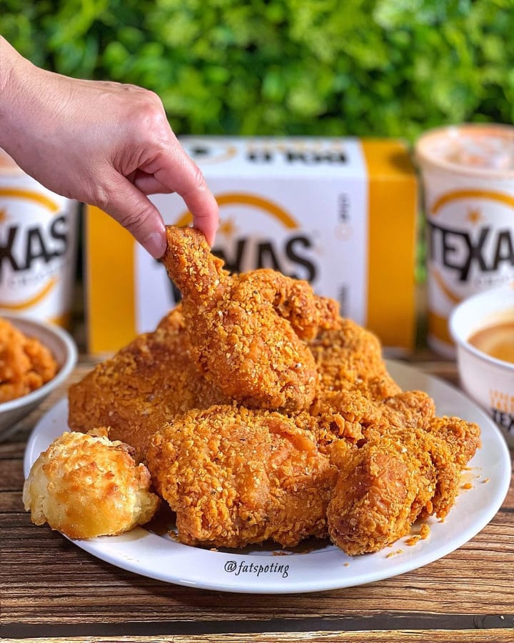 Texas Chicken — 555 Tom Yum Oat Chicken