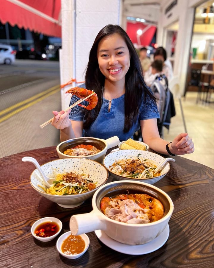 One Prawn & Co — Rich Prawn Noodles at Zhup Zhup