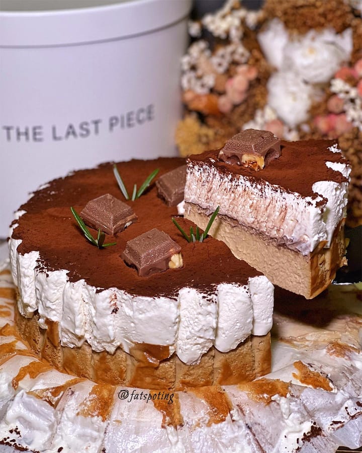 The Last Piece — Coconut Latte Basque Cheesecake