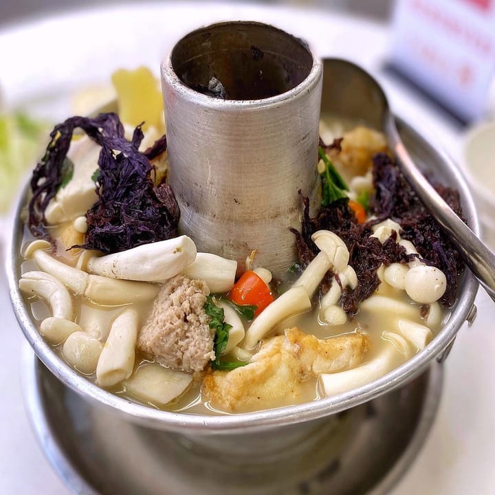 168 Tze Char — Fish Head Charcoal Steamboat