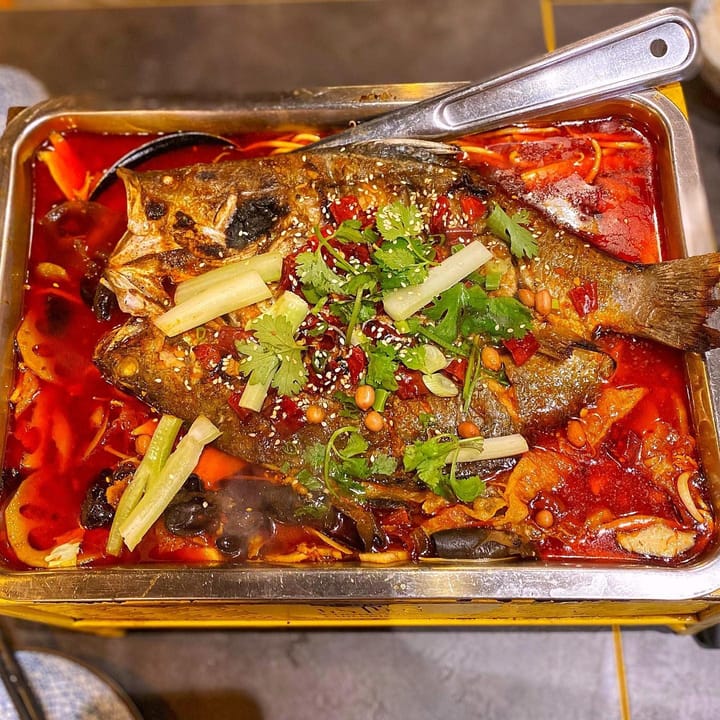 Chong Qing Grilled Fish — Mala Grilled Fish Buffet