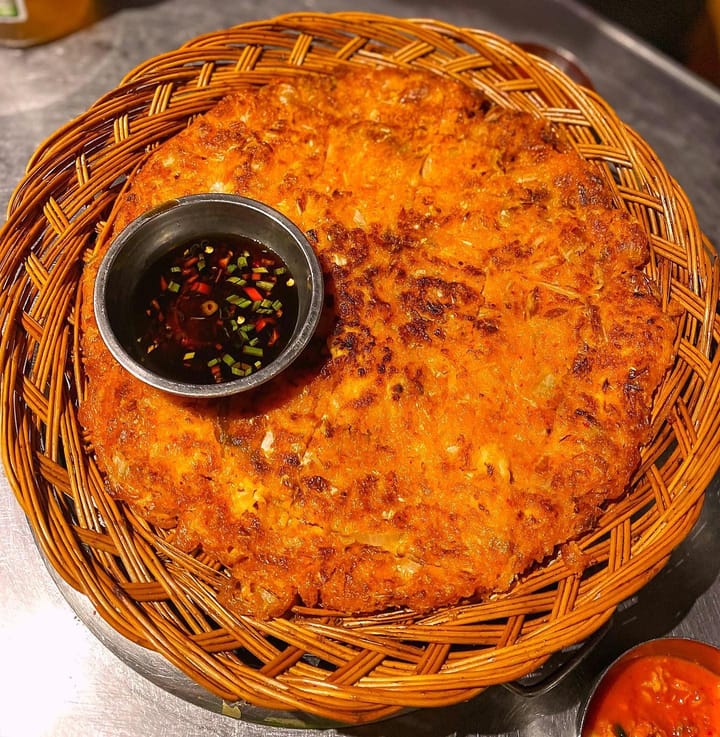 Wang Dae Bak Korean BBQ — Kimchi Pancake