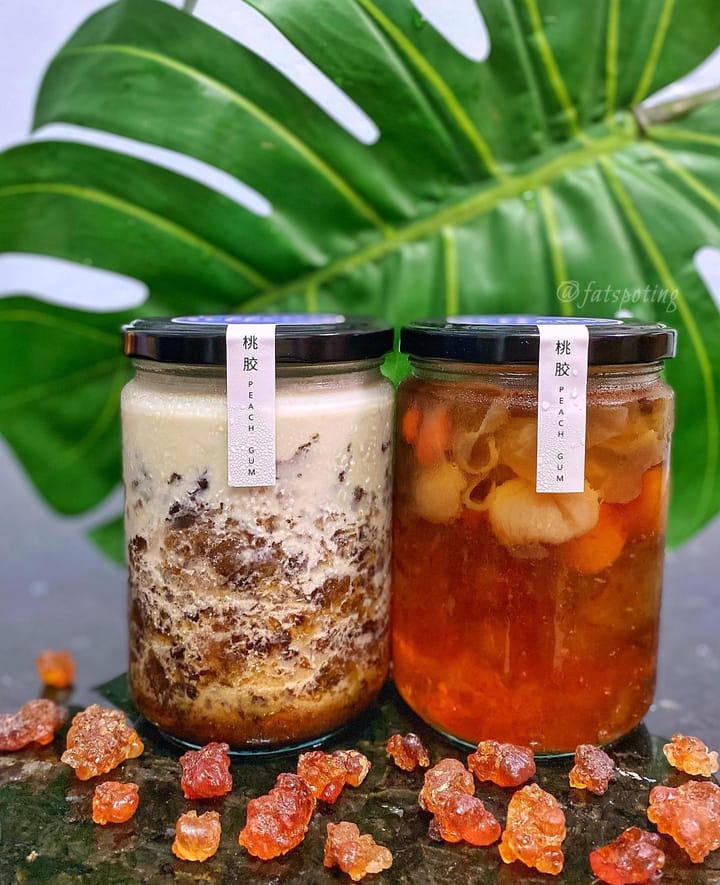 Soffonn Makes — Mother's Day Peach Gum Desserts