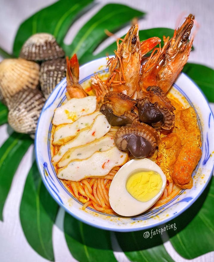 The Daily Catch — Laksa with XL Cockles